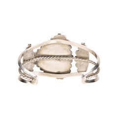 Turquoise and Sterling Silver Cuff Bracelet