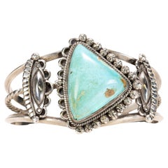Bracciale in turchese e argento sterling