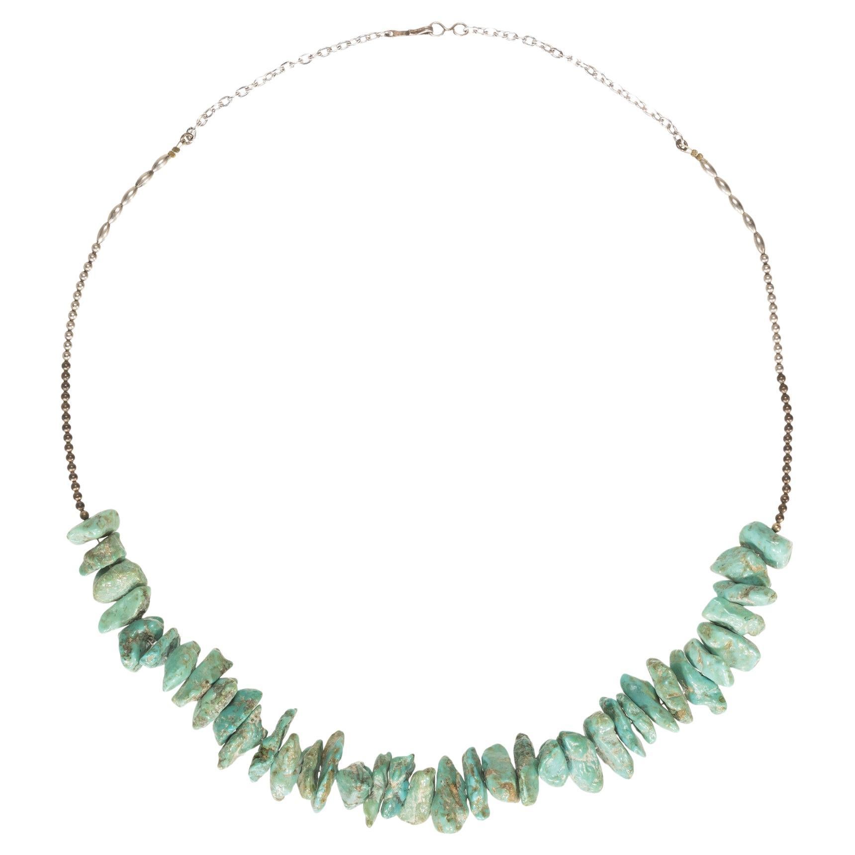 Turquoise Beaded Necklace