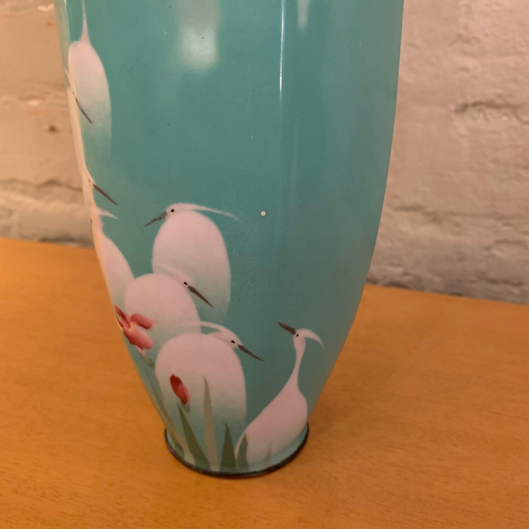 Türkisblaue Emaille-Vase über Kupfervase, China im Zustand „Gut“ im Angebot in Brooklyn, NY