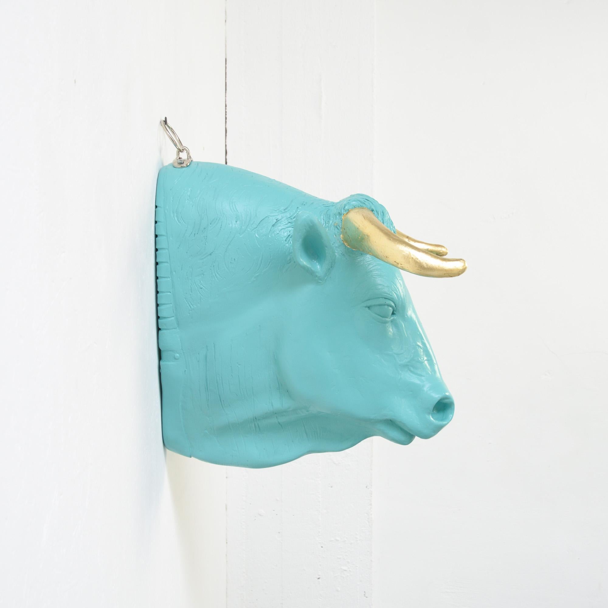 Other Turquoise Bullsit by Hans Weyers, 2019