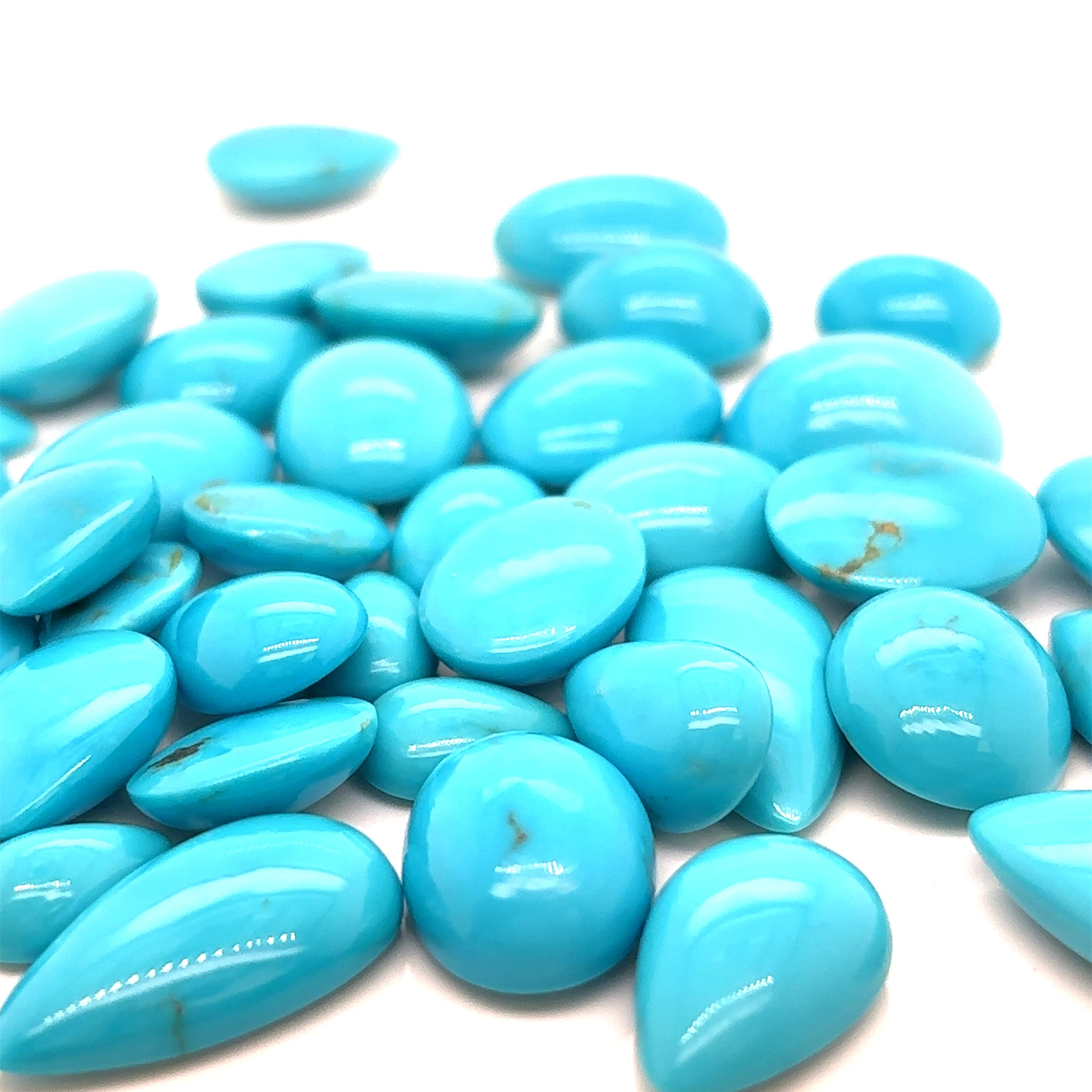 Cabochon di turchese Cts 173,85 In condizioni Nuovo in vendita a Hong Kong, HK