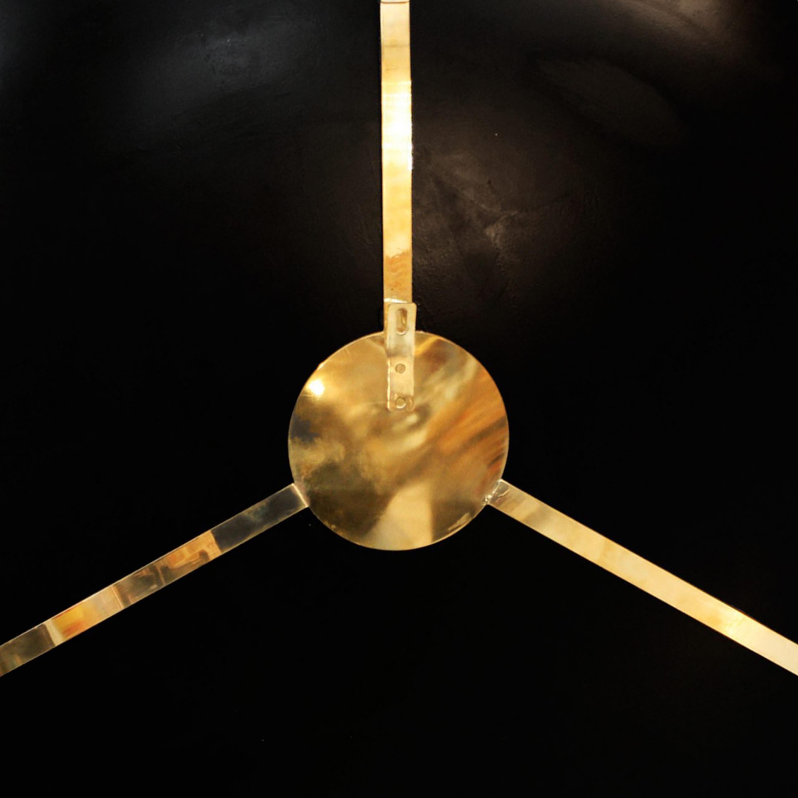 XXI secolo e contemporaneo Scultura a specchio in vetro di Murano concavo color turchese, realizzata a mano in Italia, 2024 in vendita