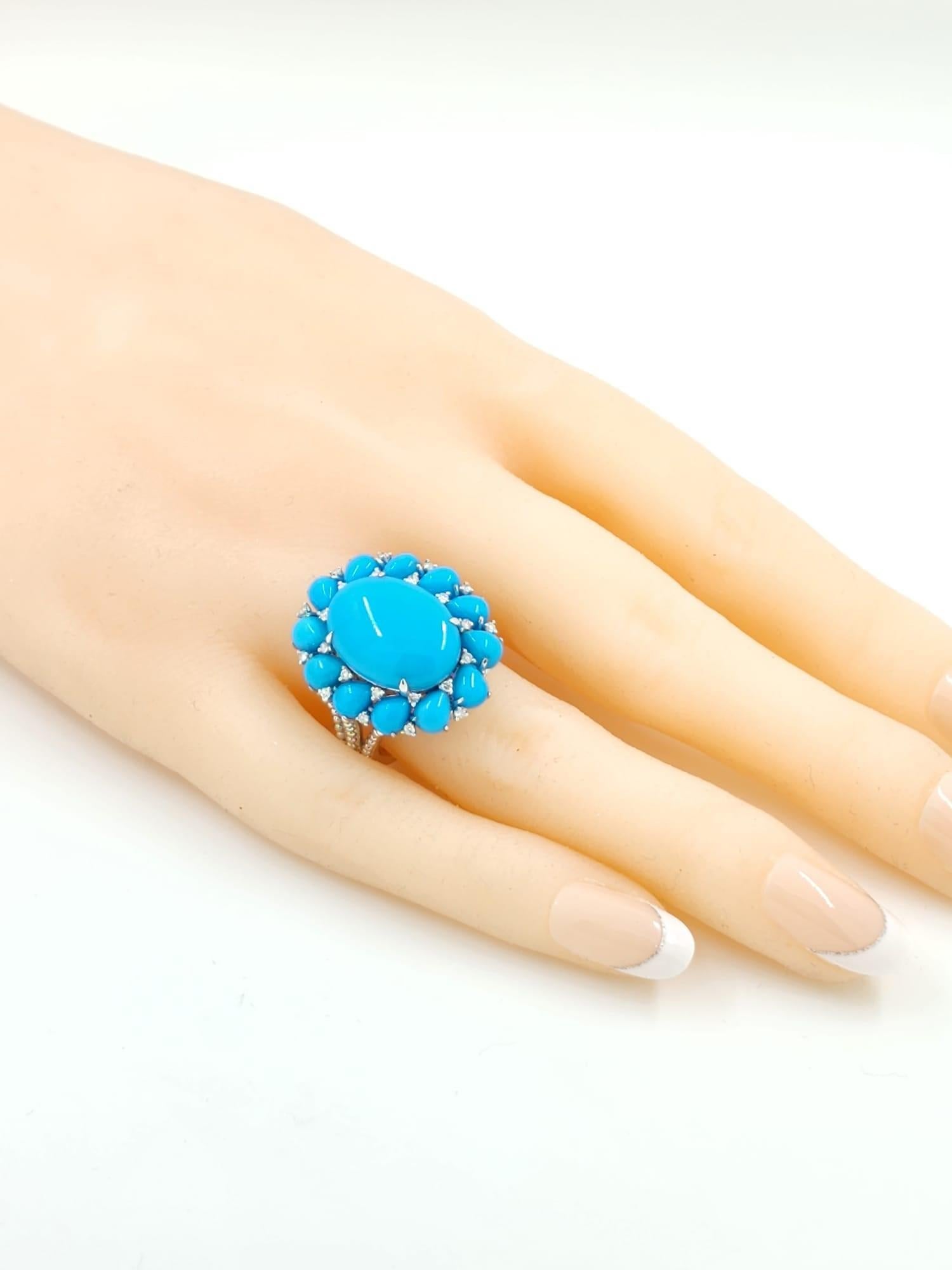does turquoise have white in it