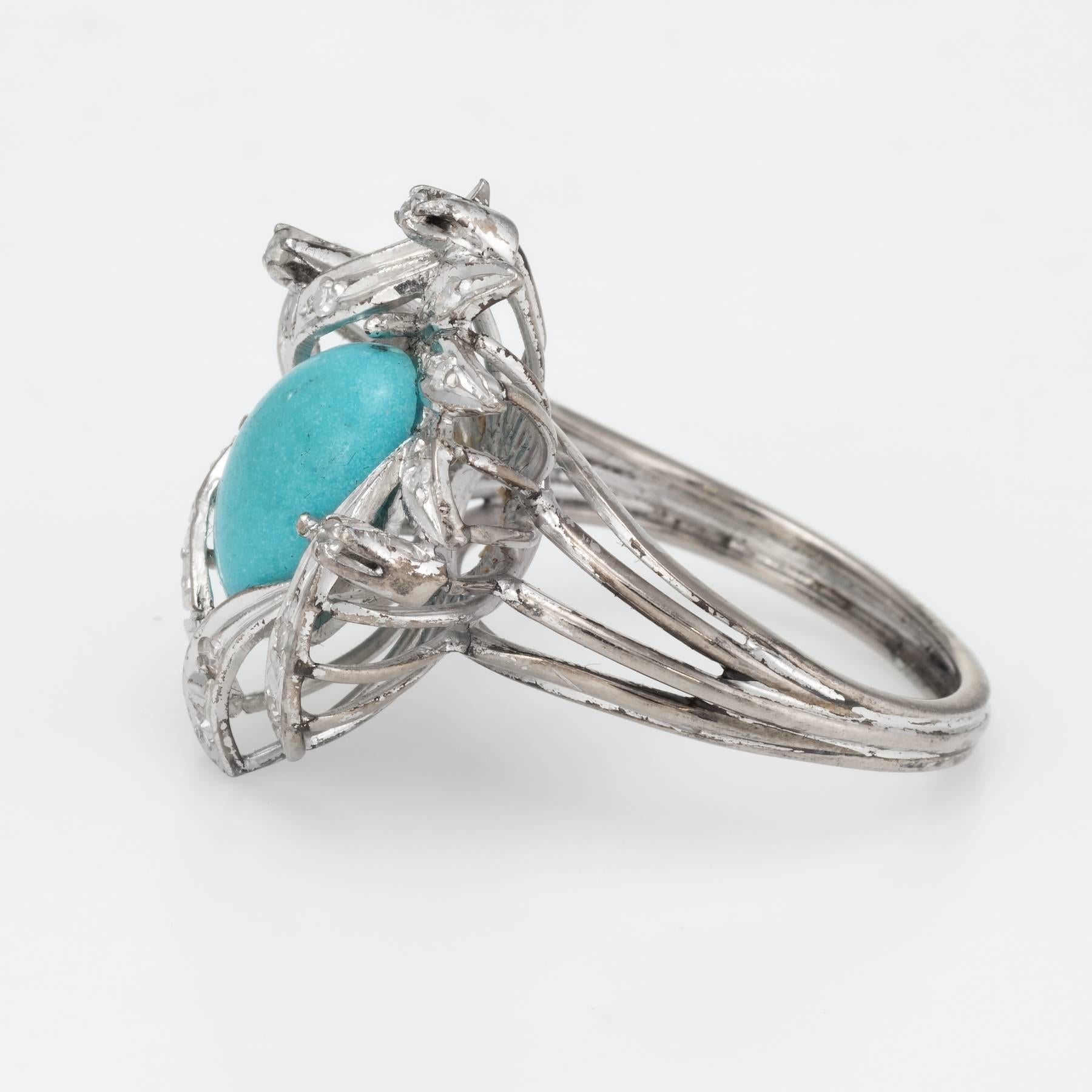 vintage palladium ring