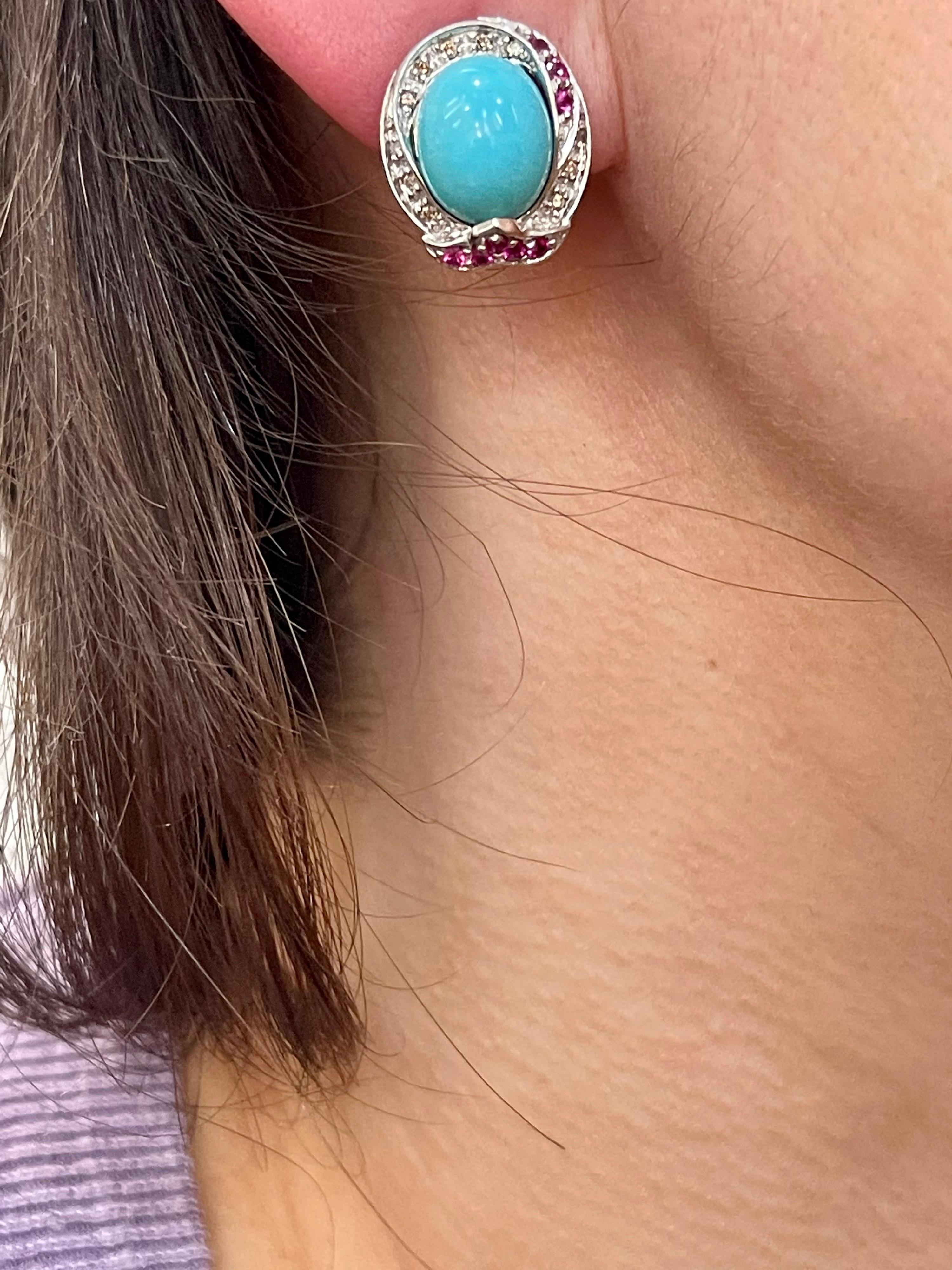 julia roberts turquoise earrings