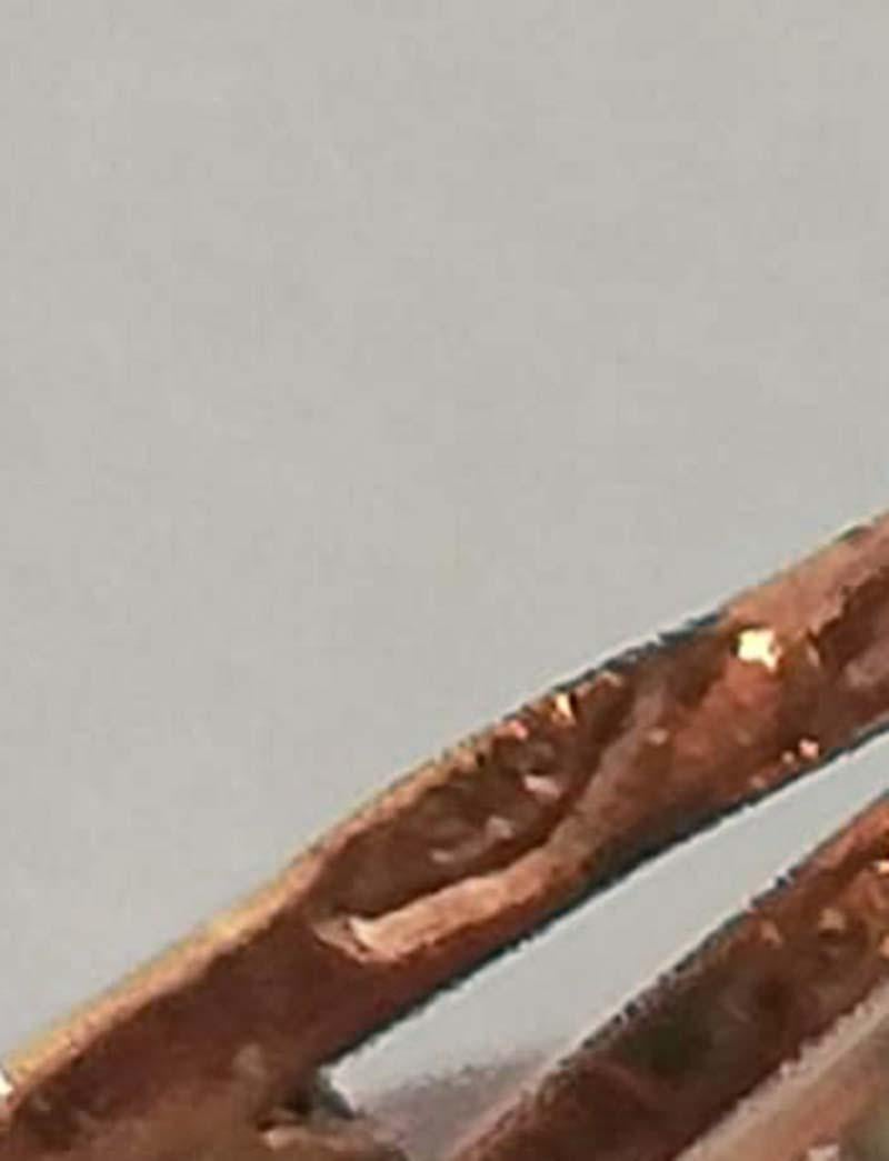 Turquoise, Diamonds, Rose Gold and Silver Ring. For Sale 1