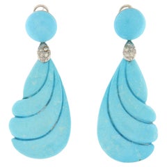 Diamond Drop Earrings