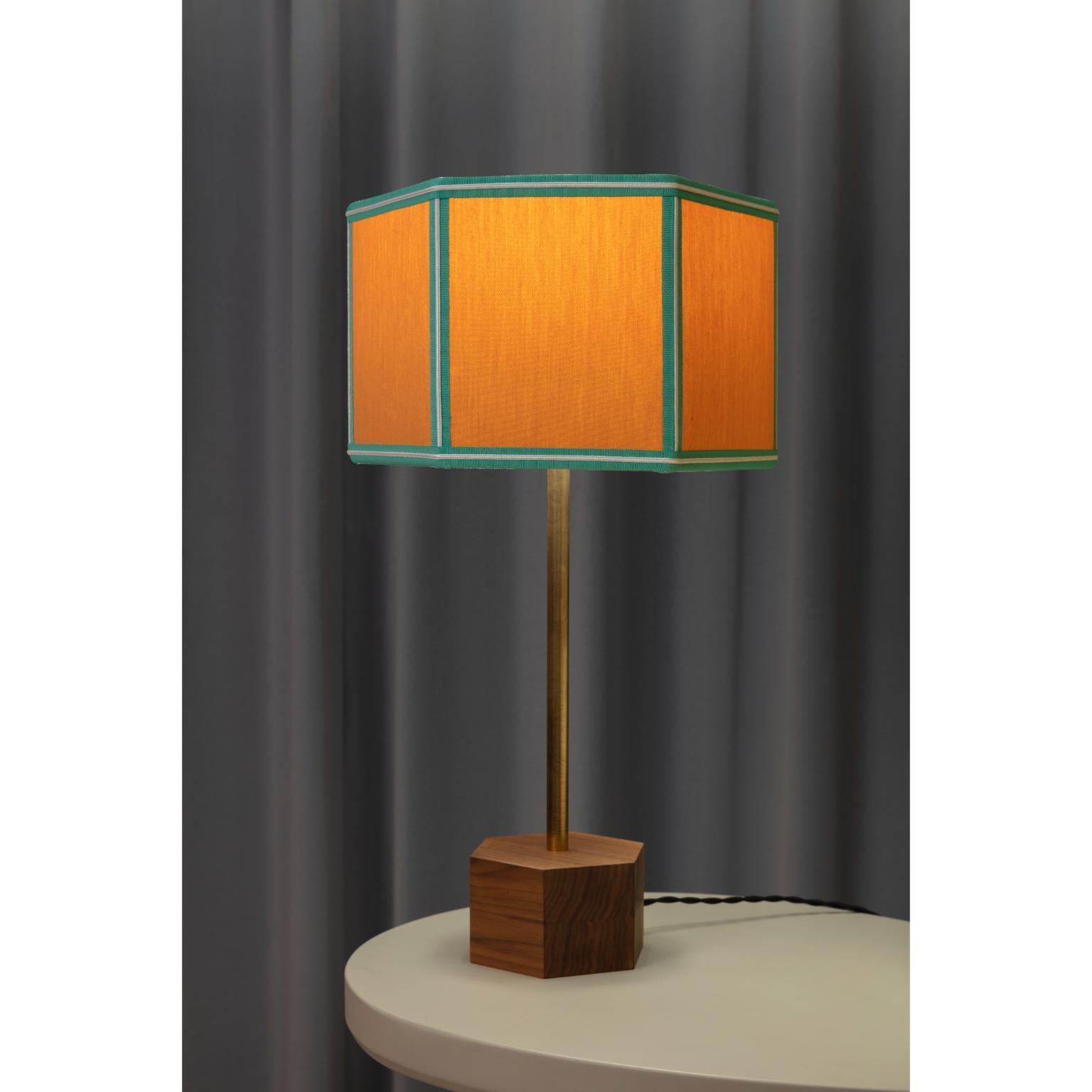 Contemporary Turquoise Easy Table Lamp by Servomuto For Sale
