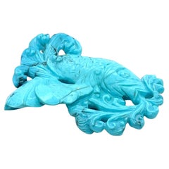 Turquoise Fishes Pendant