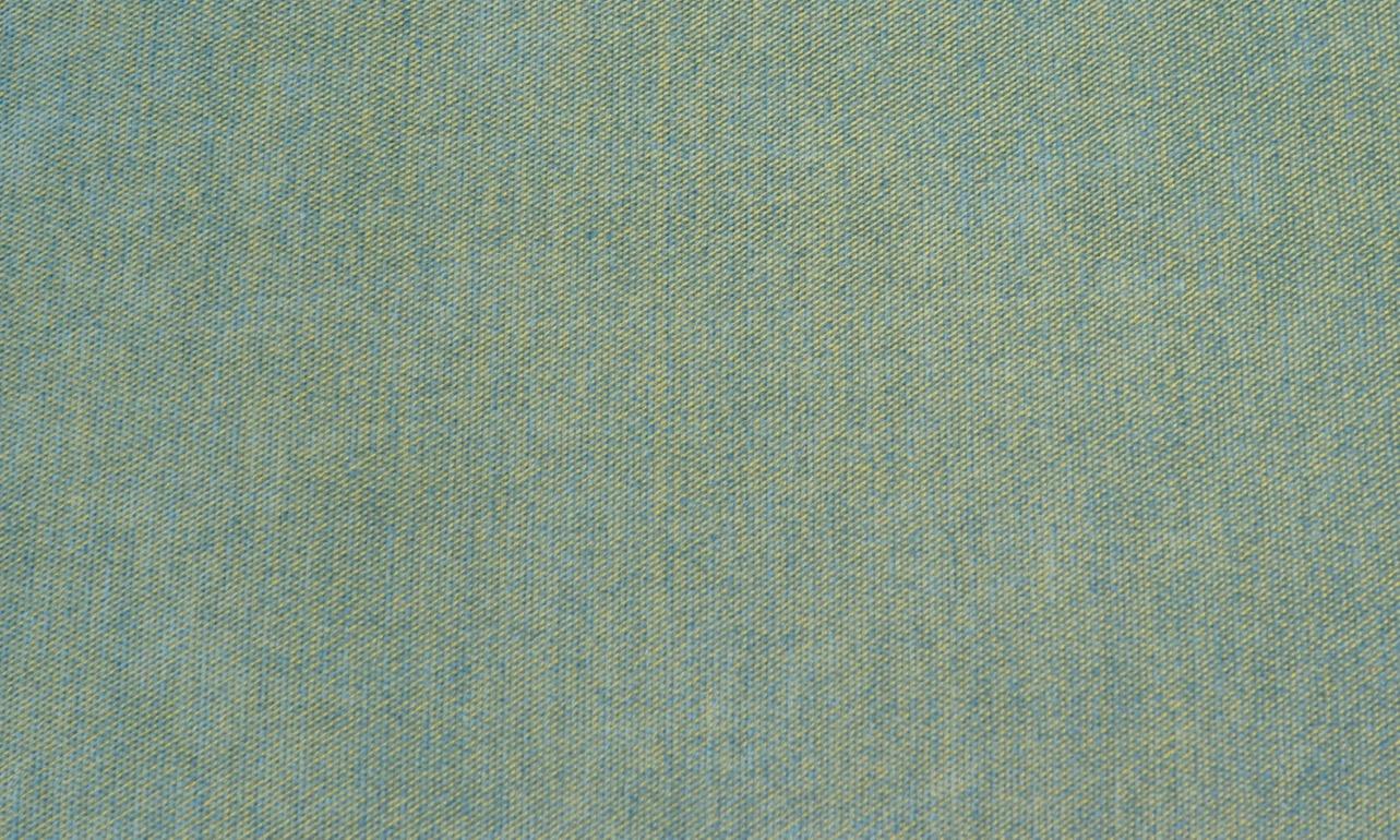 Fabric Turquoise Footrest Oak 1970s Vintage Danish Design For Sale