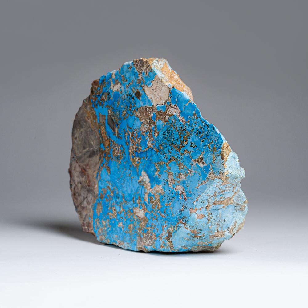 Contemporary Turquoise from Sleeping Beauty Mine, Miami District, Gila County, Arizona For Sale