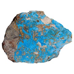 Turquoise from Sleeping Beauty Mine, Miami District, Gila County, Arizona