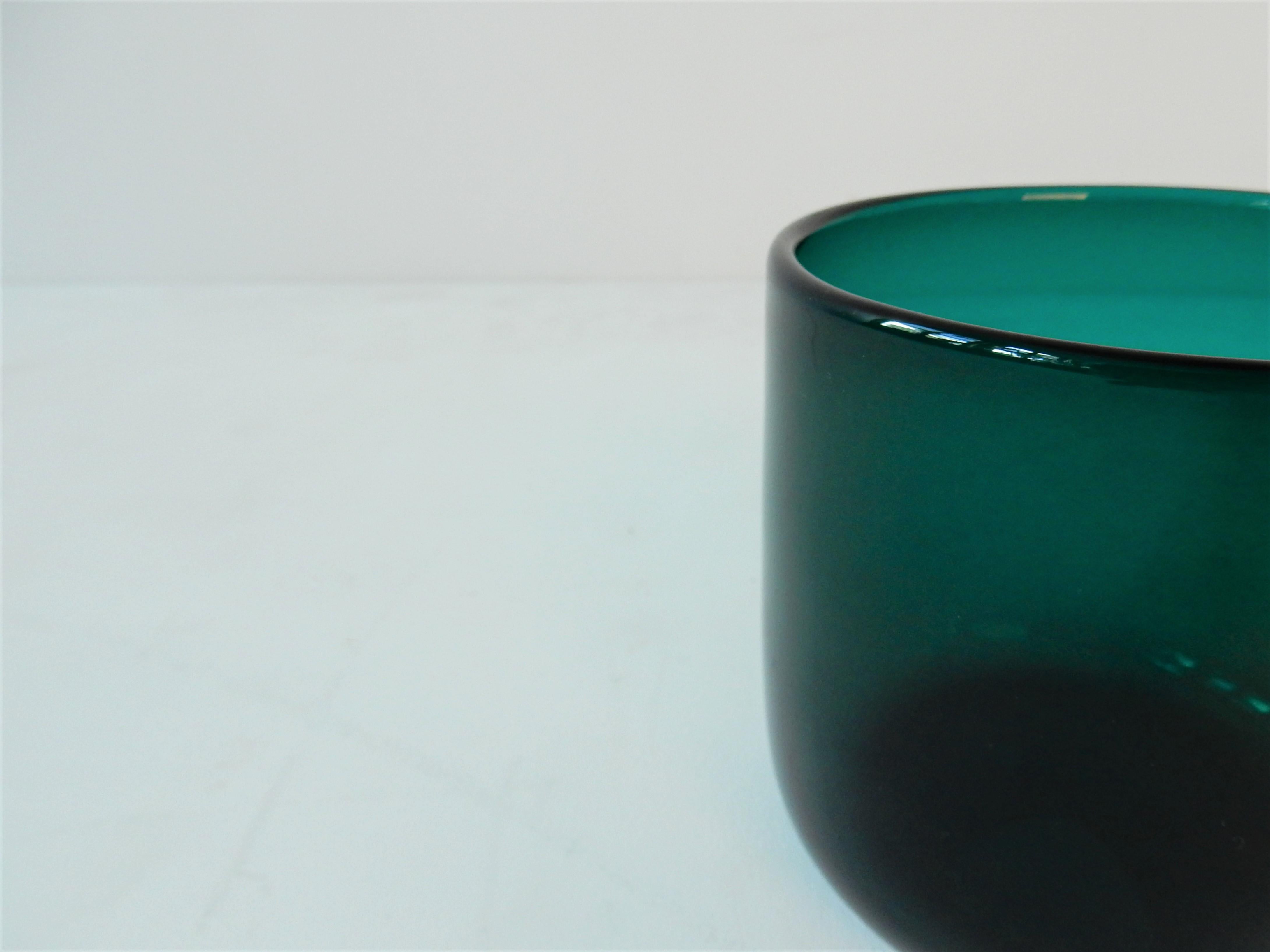 flowerpot glass bowl