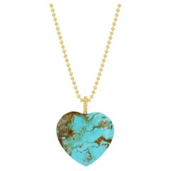 Turquoise Heart Necklace