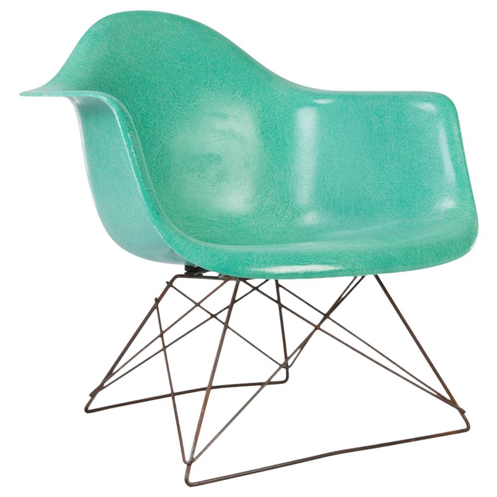 Turquoise Herman Miller Eames LAR Lounge Armchair