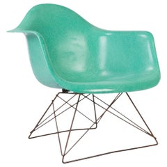 Turquoise Herman Miller Eames LAR Lounge Armchair