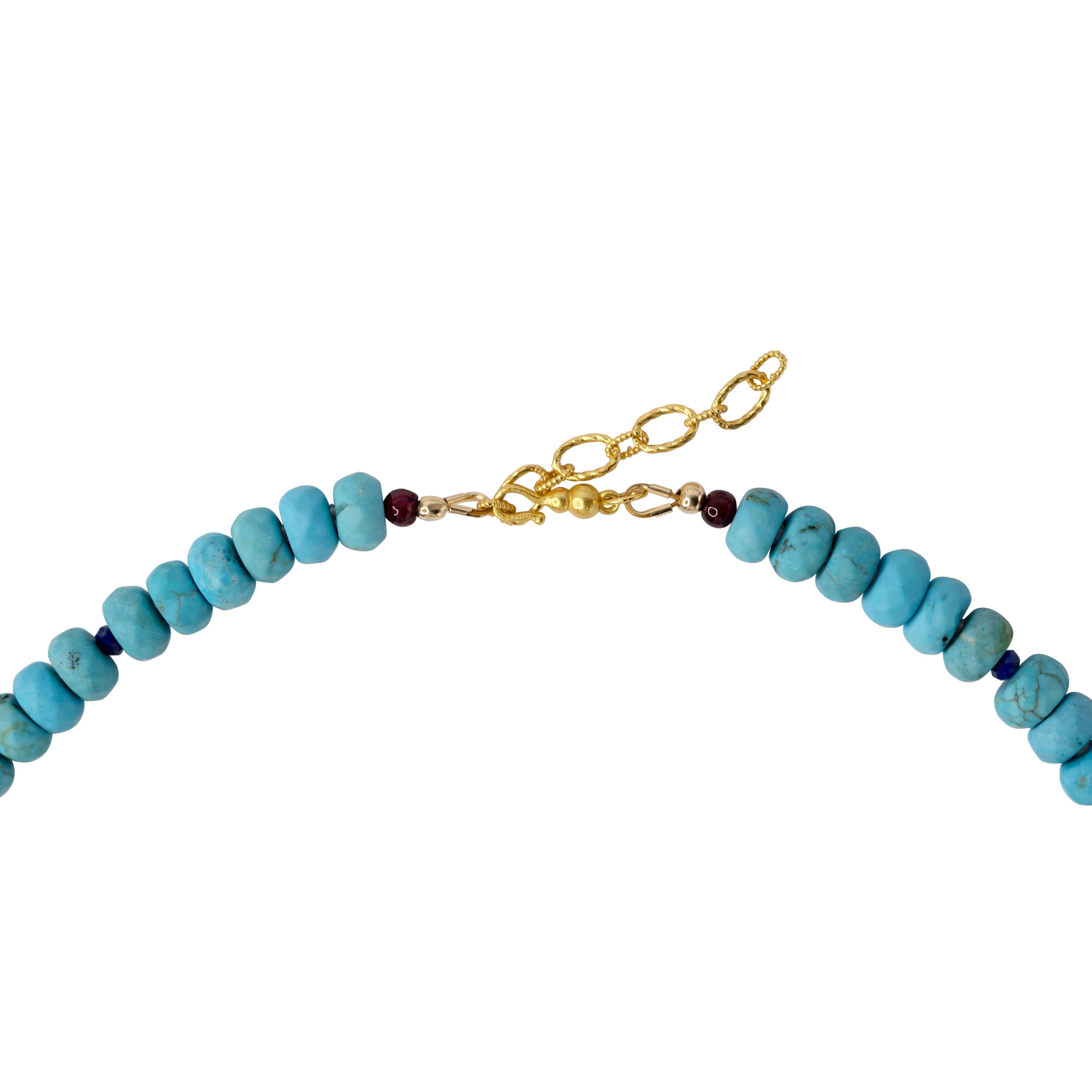 Collana di Lapis Turchese - by Bombyx House In condizioni Nuovo in vendita a Westport, CT