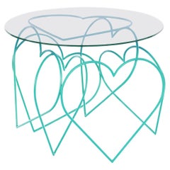 Turquoise Lovely Table by Roberta Rampazzo