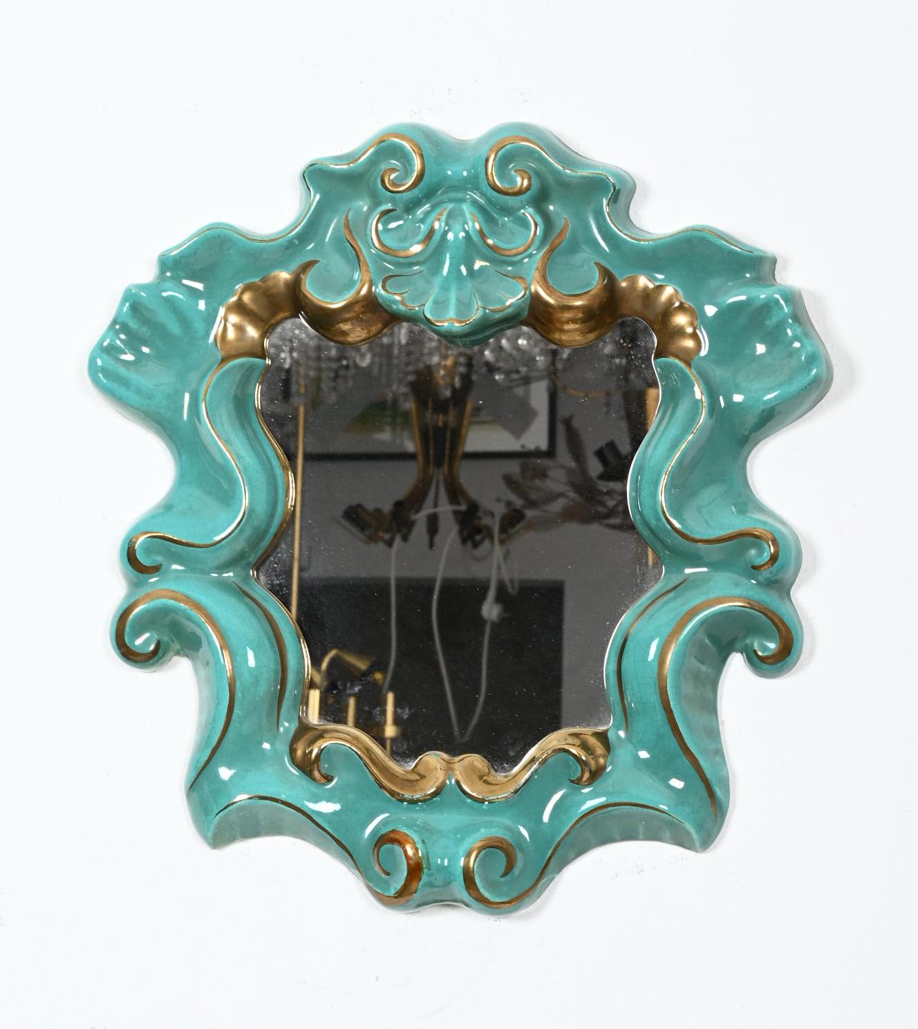 Ceramica Specchio turchese di Gmundner Keramik in vendita