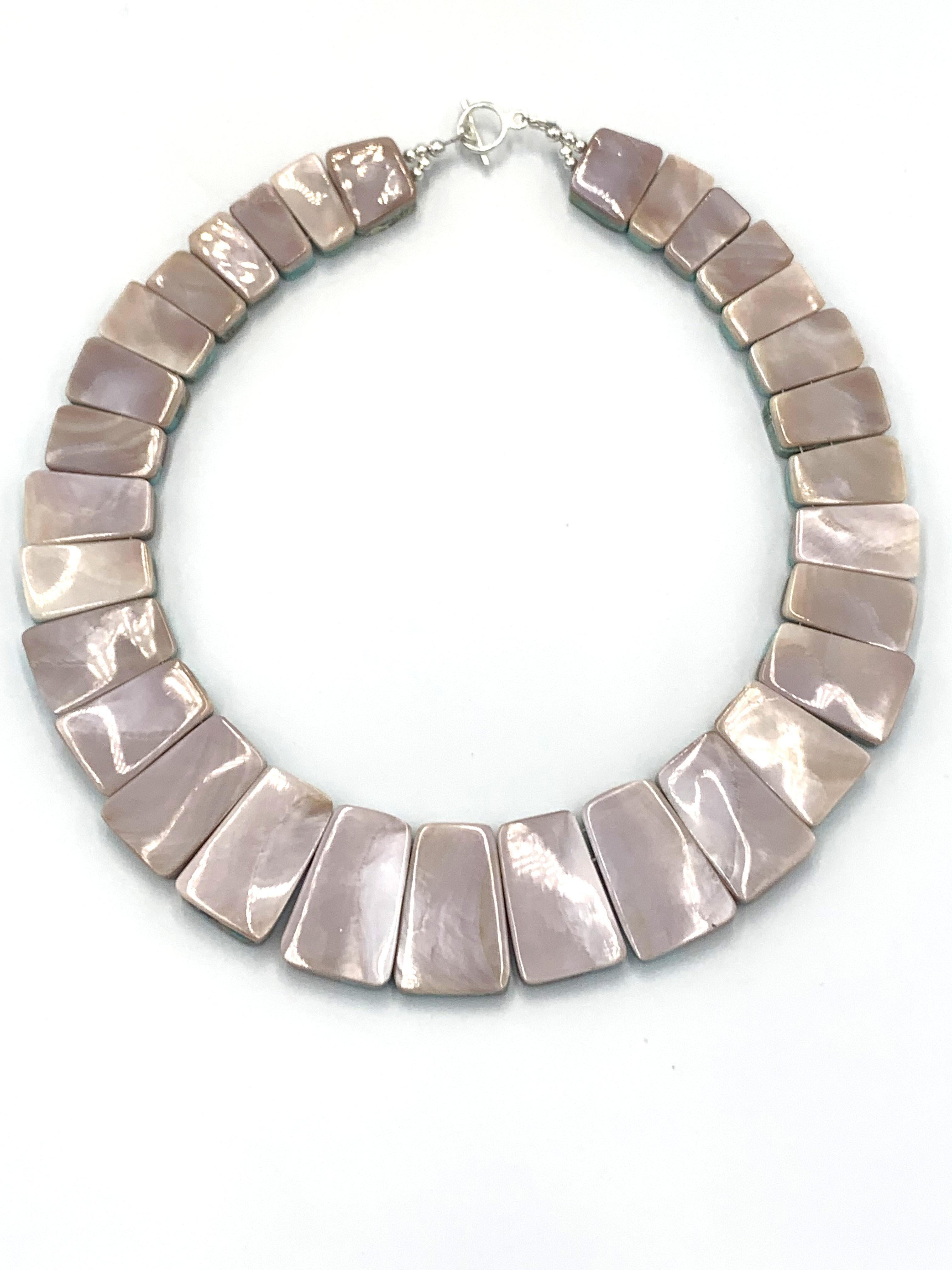 Collana con collare a intarsio di mosaico turchese di Jolene Bird in vendita 5