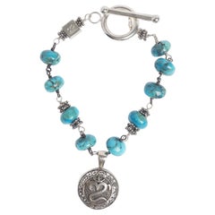 Turquoise Om Pantai Bracelet