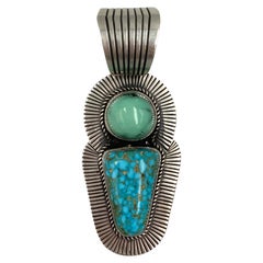 Turquoise Pendant by Albert Jake