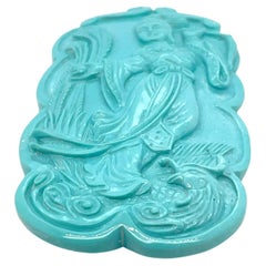 Pendentif turquoise Cts 130.06