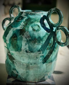 Turquoise Quad Vase