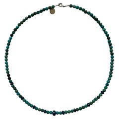 Turquoise/ Sapphire Bead Necklace