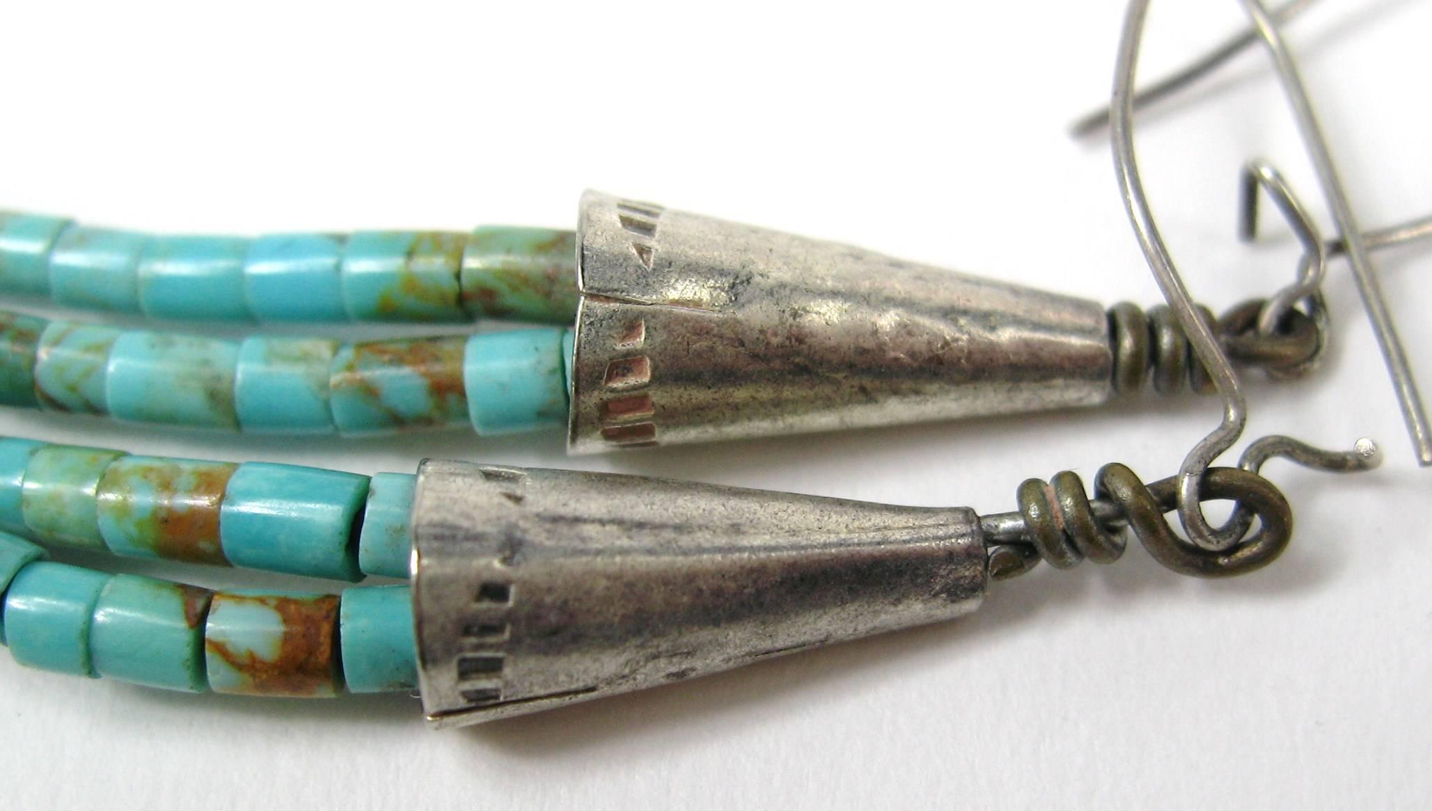 native american shell earrings