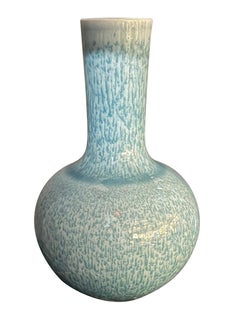 Turquoise Splatter Glazed Single Lamp, China, Contemporary