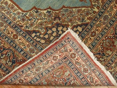 Turquoise Tabriz Haji Jali Li Li Rug