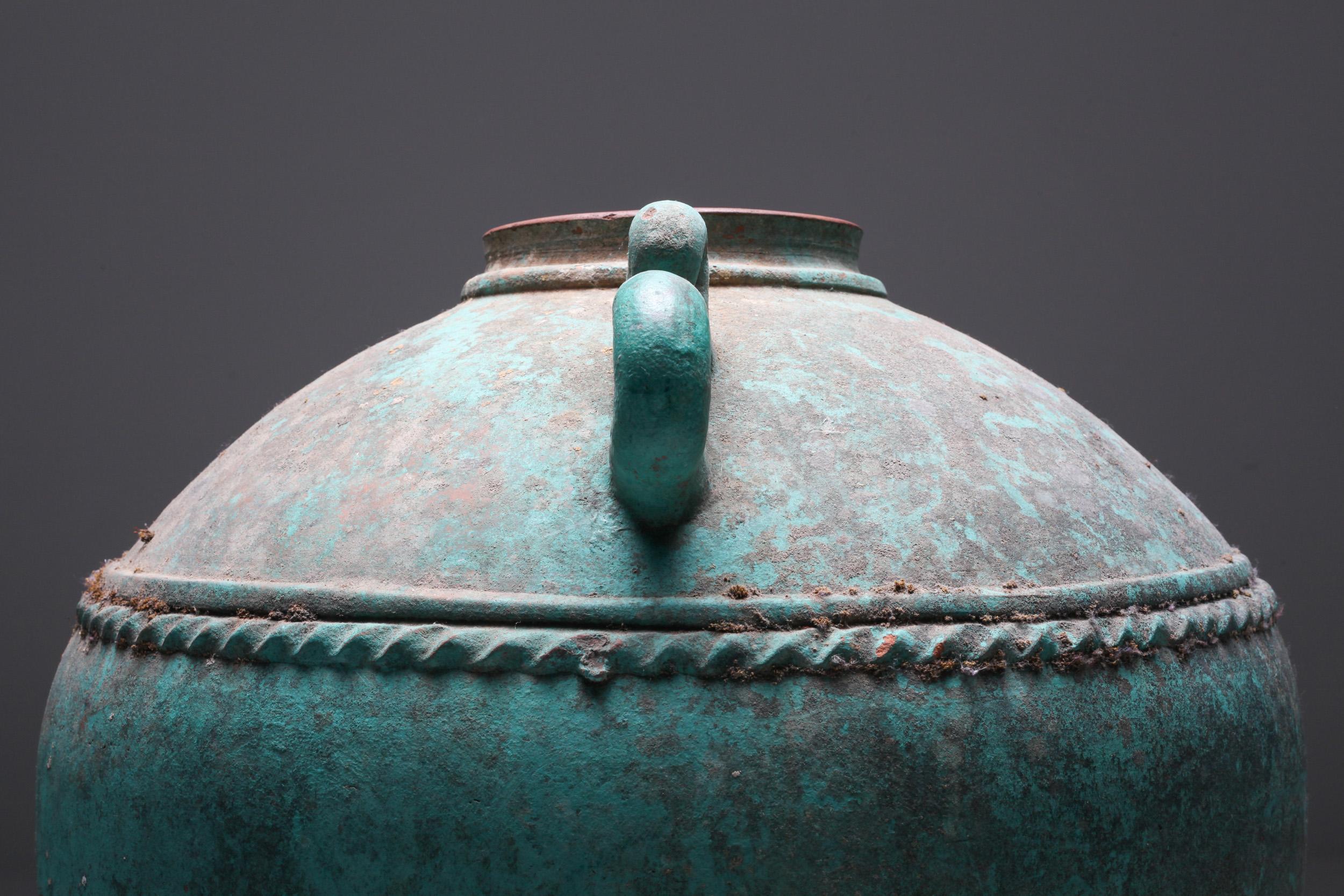 Turquoise Terracotta Vase 3