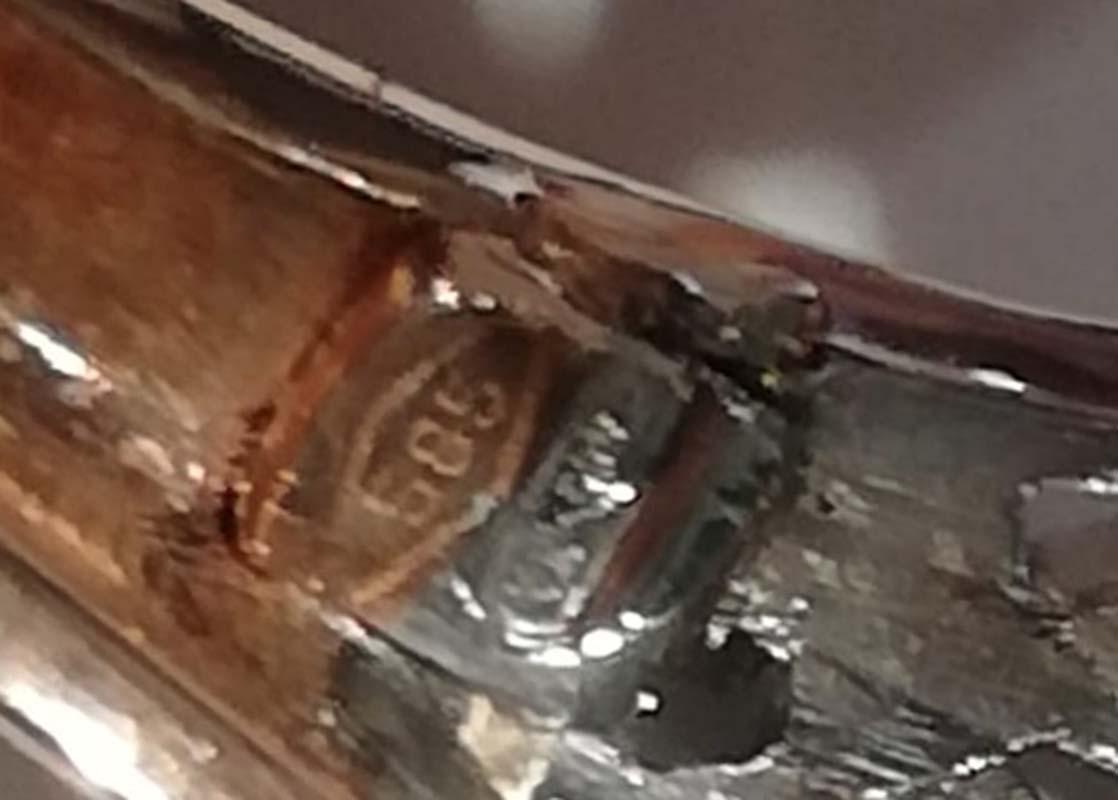 Turquoise, Topaz, Diamonds, 14 Karat Rose Gold and Silver Ring. For Sale 1