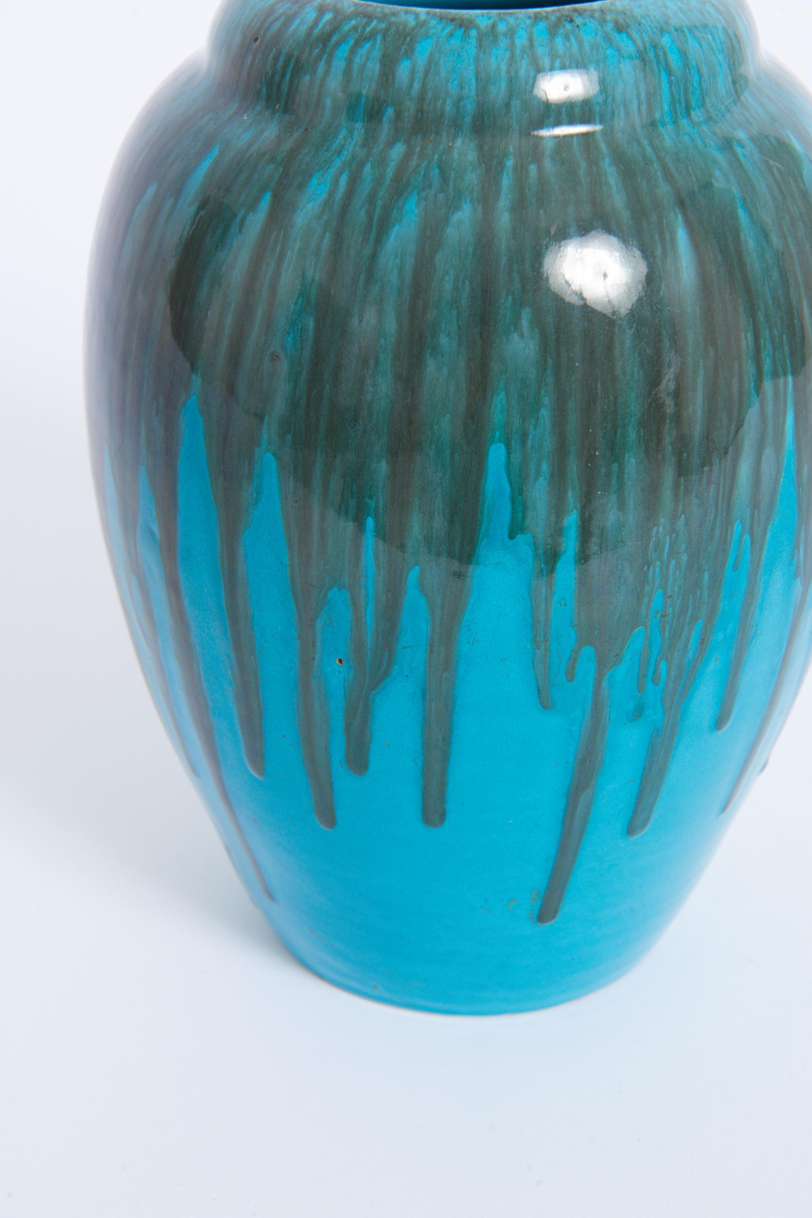 Céramique Vase turquoise par Primavera