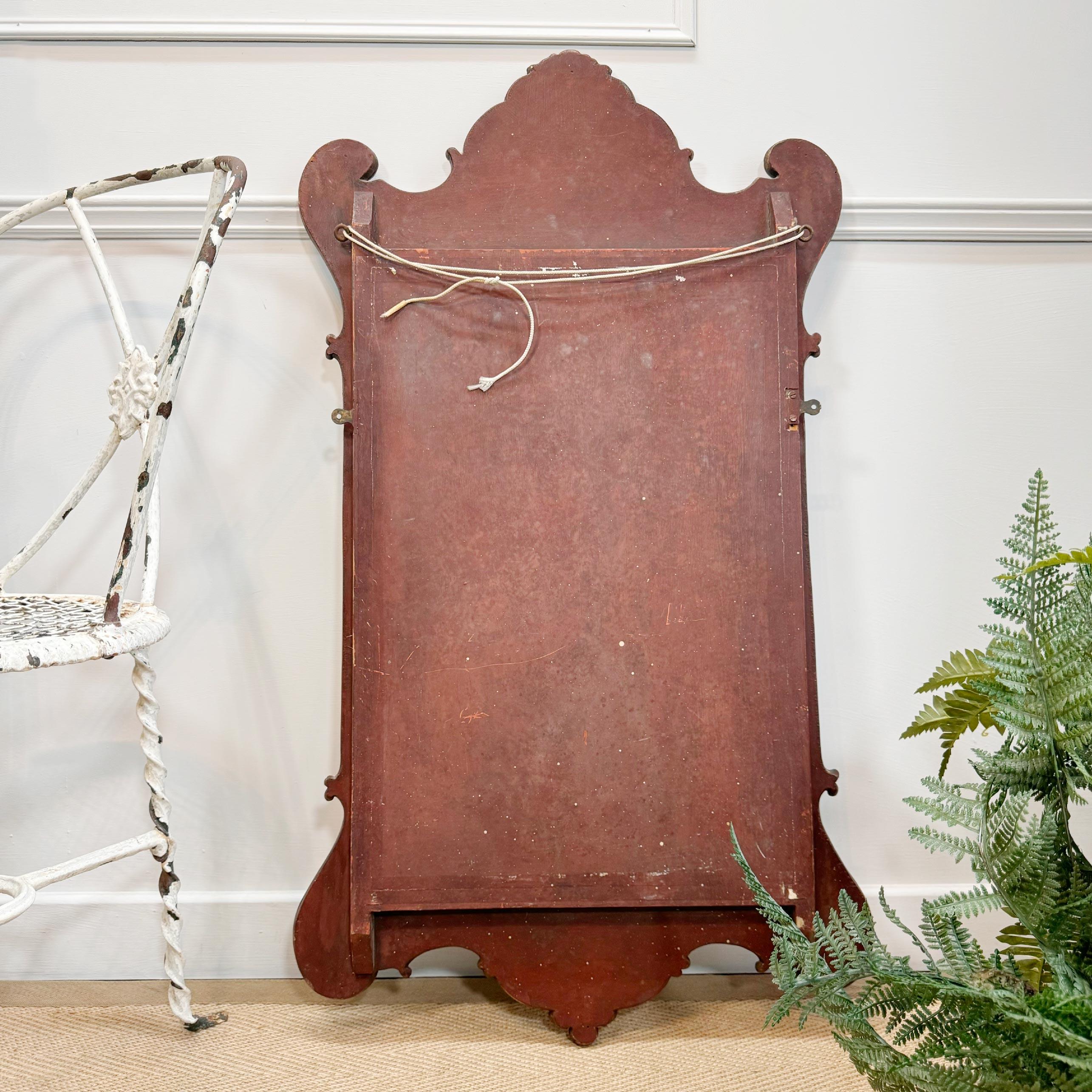 Turquoise Venetian Mirror Circa 1920 For Sale 3