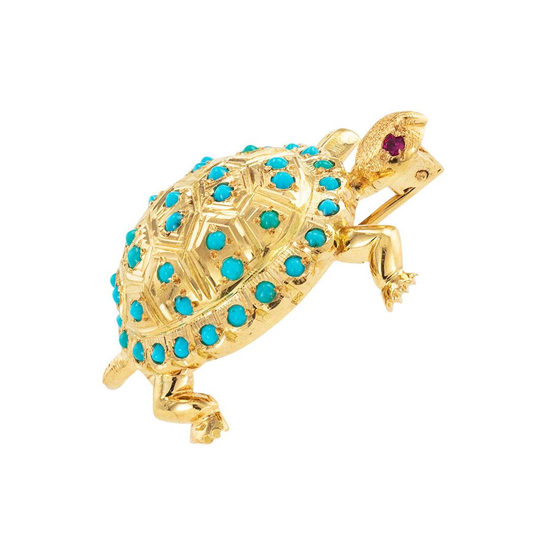 sea turtle brooch