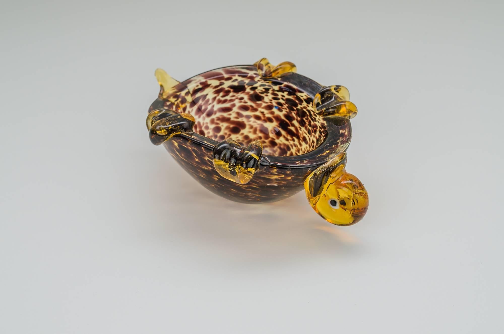 Turtle Ashtray by Murano In Excellent Condition In Wien, AT