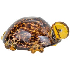 Turtle Ashtray by Murano