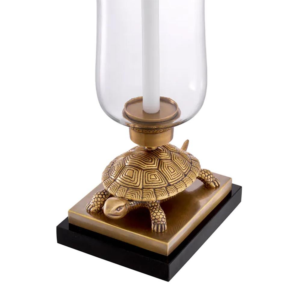 Turtle Brass Tealight Holders In New Condition For Sale In Paris, FR
