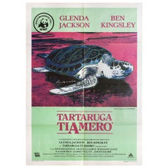 Turtle Diary 1985 Italian Due Fogli Film Poster