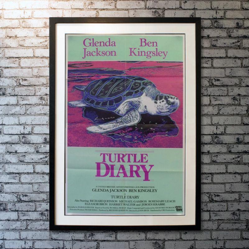Turtle Diary, Unframed Poster, 1985

Original One Sheet (27 X 41 Inches). Two separate people, a man and a woman, find something very stirring about the sea turtles in their tank at the London Zoo. They meet and form an odd, but sympathetic