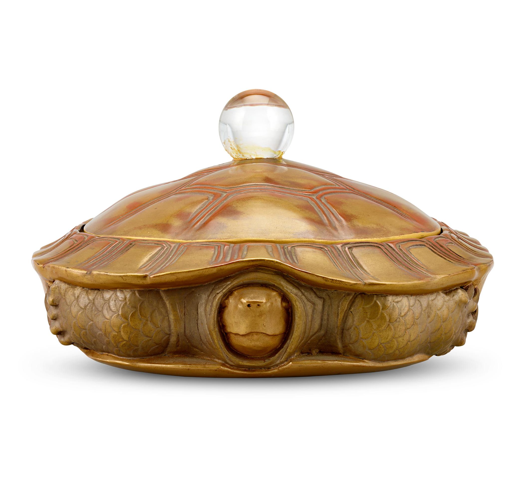 19th Century Turtle Lacquerware Writing Box