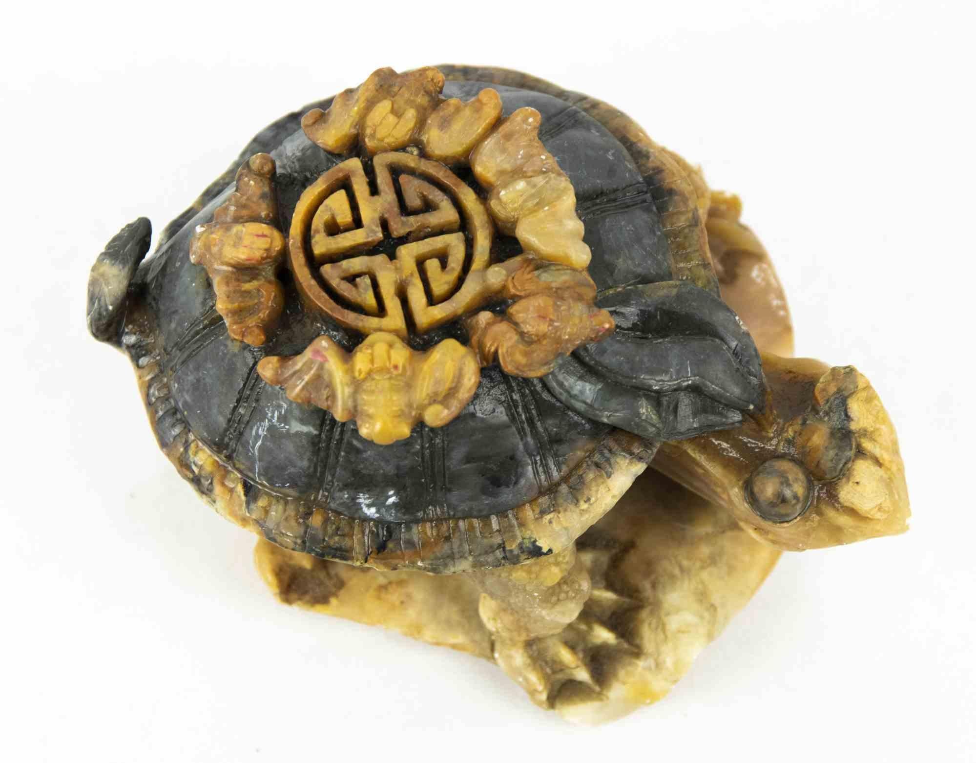 Asian Turtle Paperweight, Mid-20th Century For Sale