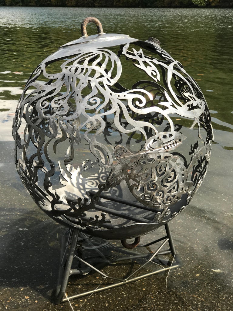 Turtle Play Fireball Fire Pit at 1stDibs