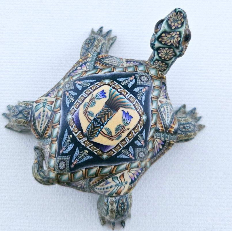 Turtle Sculpture by Jon Stuart Anderson, signed and dated For Sale 2