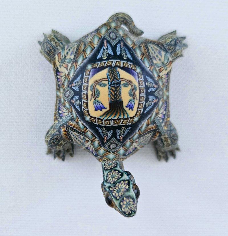 Turtle Sculpture by Jon Stuart Anderson, signed and dated For Sale 11