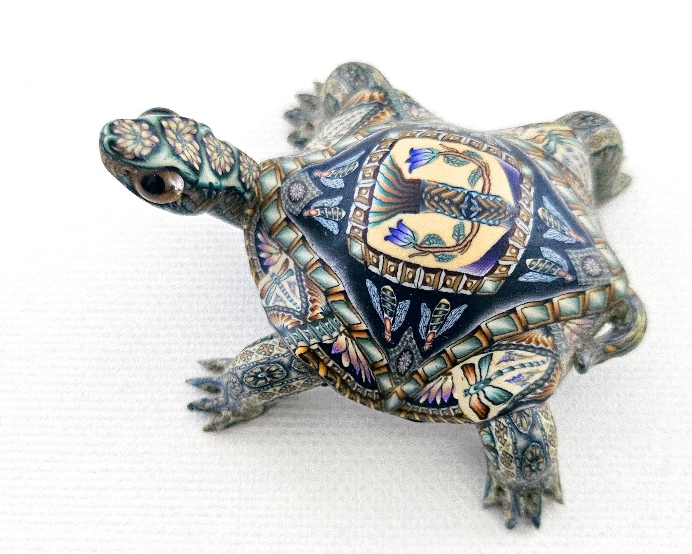 Other Turtle Sculpture by Jon Stuart Anderson, signed and dated For Sale