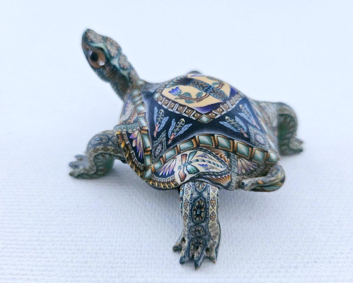 Turtle Sculpture by Jon Stuart Anderson, signed and dated In Good Condition For Sale In Warrenton, OR